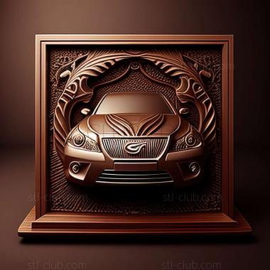 3D model Lexus GS 450h (STL)